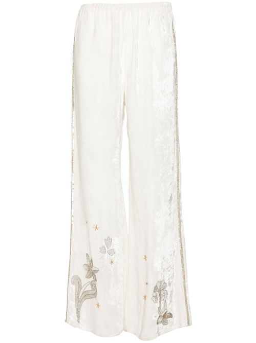 White velvet pants FORTE FORTE | 13258FRANGIPANI